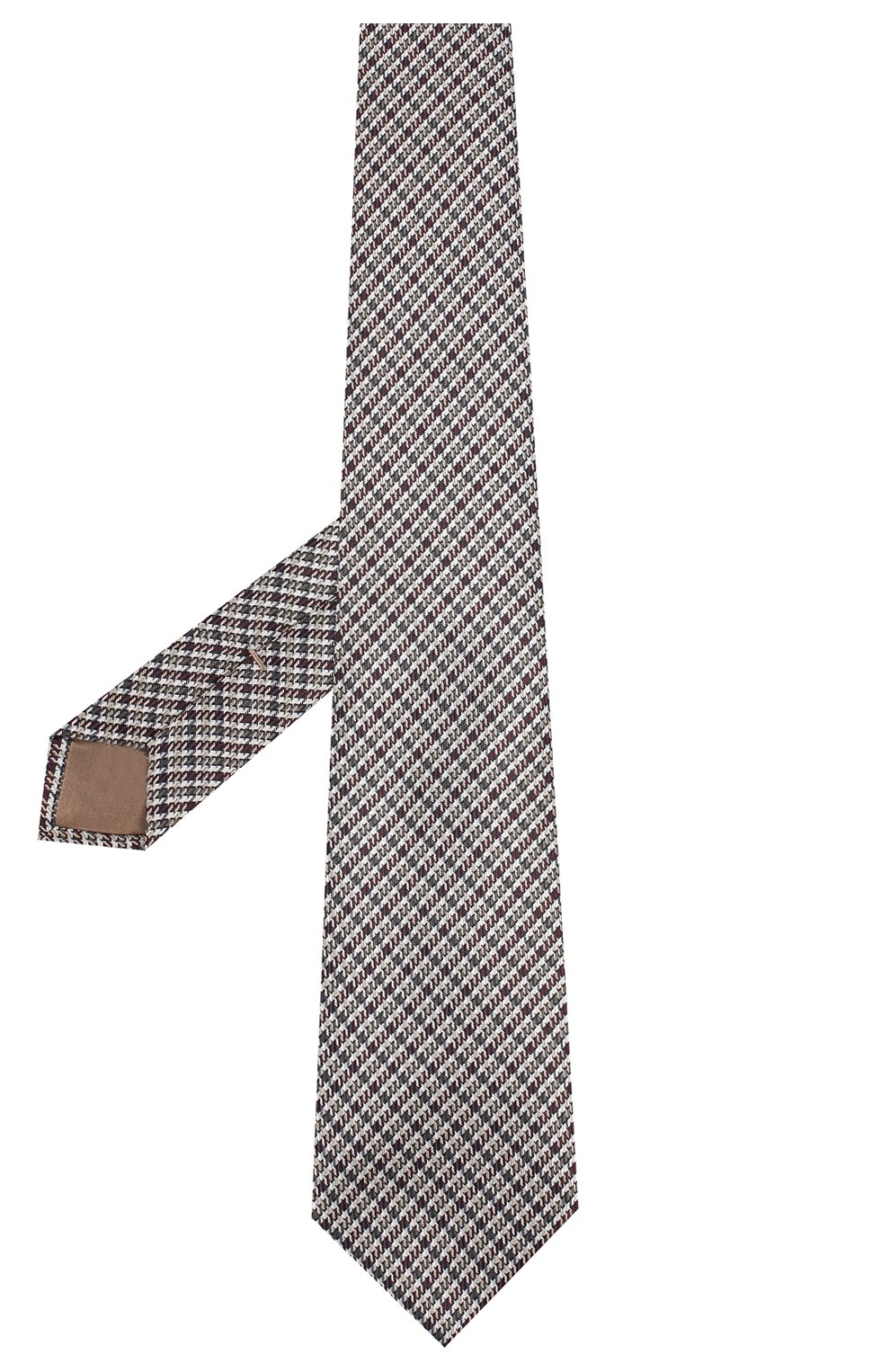 Мужской шелковый галстук BRIONI разноцветного цвета, арт. 062H00/0840J | Фото 2 (Принт: С принтом; Материал: Текстиль, Шелк; Статус проверки: Проверена категория)