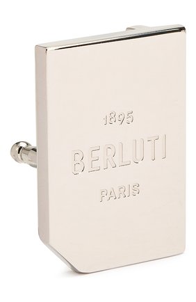 Мужской пряжка для ремня BERLUTI серебряного цвета по цене 12300 руб., арт. CB010-001 | Фото 2 Мужской пряжка для ремня BERLUTI серебряного цвета, арт. CB010-001 | Фото 2 (Материал: Металл; Статус проверки: Проверено, Проверена категория; Случай: Повседневный)