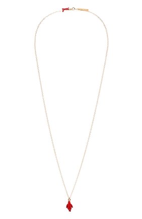 Женская кулон на цепочке MARNI красного цвета по цене 14350 руб., арт. C0MV0122A0/M2000 | Фото 1 Женская кулон на цепочке MARNI красного цвета, арт. C0MV0122A0/M2000 | Фото 1