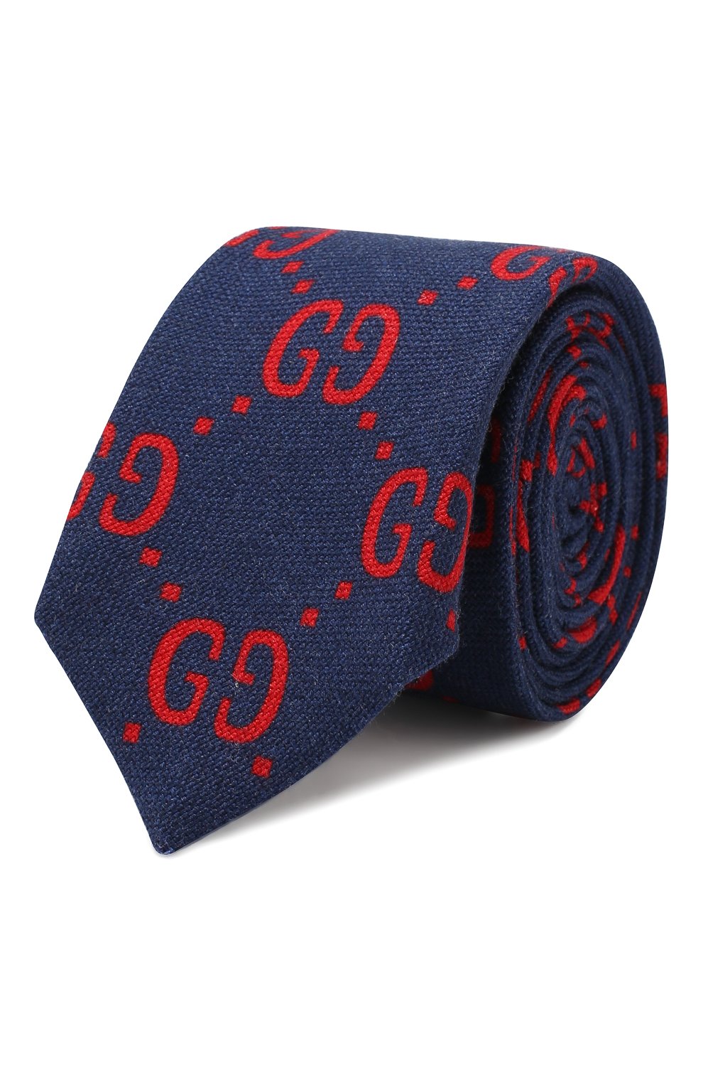 Детский галстук из шерсти и шелка GUCCI красного цвета, арт. 529320/4K515 | Фото 1