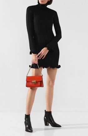 Женская сумка gv3 small GIVENCHY оранжевого цвета по цене 155500 руб., арт. BB501CB0LT | Фото 2 Женская сумка gv3 small GIVENCHY оранжевого цвета, арт. BB501CB0LT | Фото 2