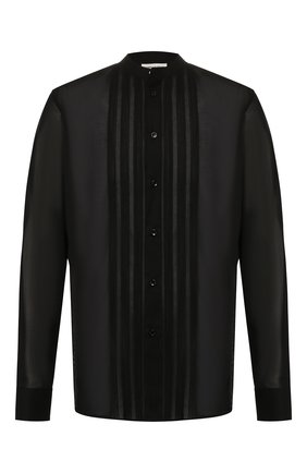 Мужская хлопковая рубашка SAINT LAURENT черного цвета по цене 52150 руб., арт. 575202/Y001R | Фото 1 Мужская хлопковая рубашка SAINT LAURENT черного цвета, арт. 575202/Y001R | Фото 1