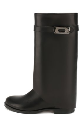 Детские кожаные сапоги GALLUCCI черного цвета по цене 21350 руб., арт. J40014AM/ST P V CUG VSA | Фото 2 Детские кожаные сапоги GALLUCCI черного цвета, арт. J40014AM/ST P V CUG VSA | Фото 2