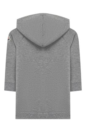 Детский комплект из толстовки и брюк MONCLER серого цвета по цене 18000 руб., арт. E2-951-88607-50-80996 | Фото 3 Детский комплект из толстовки и брюк MONCLER серого цвета, арт. E2-951-88607-50-80996 | Фото 3