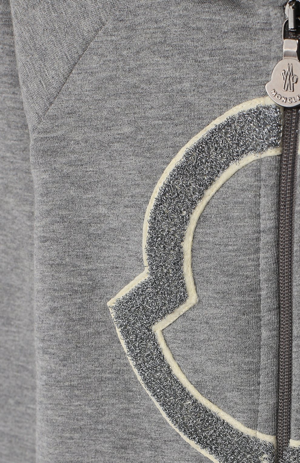 Детский комплект из толстовки и брюк MONCLER серого цвета по цене 18000 руб., арт. E2-951-88607-50-80996 | Фото 6 Детский комплект из толстовки и брюк MONCLER серого цвета, арт. E2-951-88607-50-80996 | Фото 6