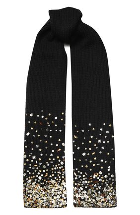 Мужские шерстяной шарф DRIES VAN NOTEN черного цвета по цене 56400 руб., арт. 192-12206-8719 | Фото 1 Мужские шерстяной шарф DRIES VAN NOTEN черного цвета, арт. 192-12206-8719 | Фото 1