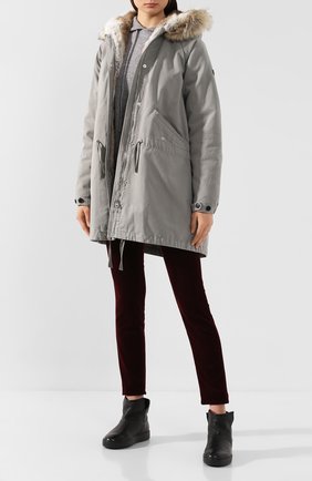 Женские кожаные ботинки SANTONI черного цвета по цене 35750 руб., арт. WBCE60482NEAPWISN01 | Фото 2 Женские кожаные ботинки SANTONI черного цвета, арт. WBCE60482NEAPWISN01 | Фото 2