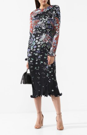 Женское платье с принтом GIVENCHY разноцветного цвета по цене 131500 руб., арт. BW20TK12GT | Фото 2 Женское платье с принтом GIVENCHY разноцветного цвета, арт. BW20TK12GT | Фото 2