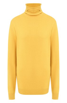 Женская кашемировая водолазка EXTREME CASHMERE желтого цвета по цене 33750 руб., арт. 057/BE ALL | Фото 1 Женская кашемировая водолазка EXTREME CASHMERE желтого цвета, арт. 057/BE ALL | Фото 1