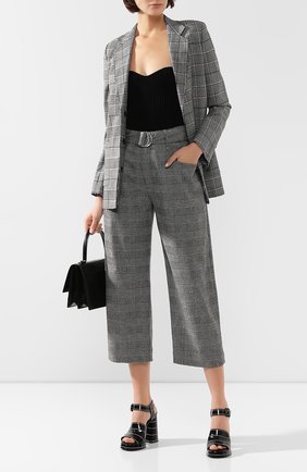 Женские брюки из смеси шерсти и кашемира PROENZA SCHOULER серого цвета по цене 89950 руб., арт. R1946008-AW080S | Фото 2 Женские брюки из смеси шерсти и кашемира PROENZA SCHOULER серого цвета, арт. R1946008-AW080S | Фото 2