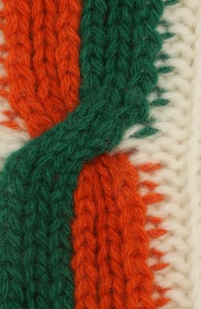 Женские шерстяные носки GUCCI бежевого цвета по цене 14100 руб., арт. 593978/3GE36 | Фото 2 Женские шерстяные носки GUCCI бежевого цвета, арт. 593978/3GE36 | Фото 2