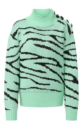 Женская свитер OLIVIA RUBIN зеленого цвета по цене 23600 руб., арт. 0R0185/LYLA JUMPER | Фото 1 Женская свитер OLIVIA RUBIN зеленого цвета, арт. 0R0185/LYLA JUMPER | Фото 1
