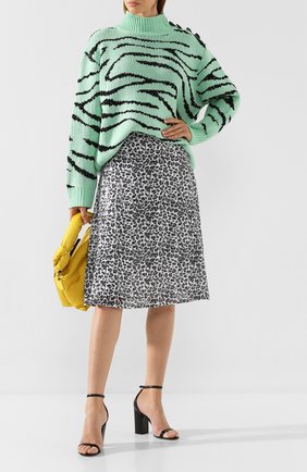 Женская свитер OLIVIA RUBIN зеленого цвета по цене 23600 руб., арт. 0R0185/LYLA JUMPER | Фото 2 Женская свитер OLIVIA RUBIN зеленого цвета, арт. 0R0185/LYLA JUMPER | Фото 2