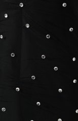 Женское платье N21 черного цвета, арт. 19I N2S0/H011/5844 | Фото 5 (Случай: Повседневный; Материал внешний: Синтетический материал, Полиэстер; Длина Ж (юбки, платья, шорты): Миди; Рукава: Без рукавов; Статус проверки: Проверено, Проверена категория; Женское Кросс-КТ: Платье-одежда)