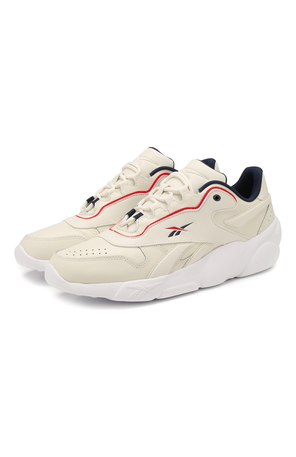 Мужские кремовые кожаные кроссовки premier classic leather REEBOK купить в  интернет-магазине ЦУМ, арт. DV8607