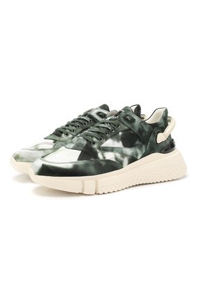 Мужские текстильные кроссовки BUSCEMI зеленого цвета по цене 39200 руб., арт. 319SM007VT010Y/M | Фото 1 Мужские текстильные кроссовки BUSCEMI зеленого цвета, арт. 319SM007VT010Y/M | Фото 1