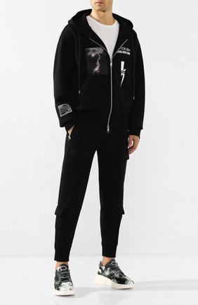 Мужские текстильные кроссовки BUSCEMI зеленого цвета по цене 39200 руб., арт. 319SM007VT010Y/M | Фото 2 Мужские текстильные кроссовки BUSCEMI зеленого цвета, арт. 319SM007VT010Y/M | Фото 2