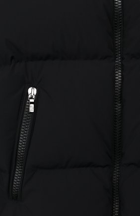 Детская пуховая куртка с капюшоном MONCLER ENFANT черного цвета, арт. E2-954-46328-05-539DG/8-10A | Фото 3 (Кросс-КТ: Сезон: зима; Девочки Кросс-КТ: Пуховик-верхняя одежда; Рукава: Длинные; Материал внешний: Синтетический материал; Материал подклада: Синтетический материал; Материал утеплителя: Пух и перо; Статус проверки: Проверена категория; Ростовка одежда: 10 - 11 лет | 140 - 146см, 8 лет | 128 см)