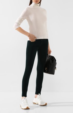 Женские брюки 7 FOR ALL MANKIND зеленого цвета по цене 20950 руб., арт. JSL4V640GR | Фото 2 Женские брюки 7 FOR ALL MANKIND зеленого цвета, арт. JSL4V640GR | Фото 2