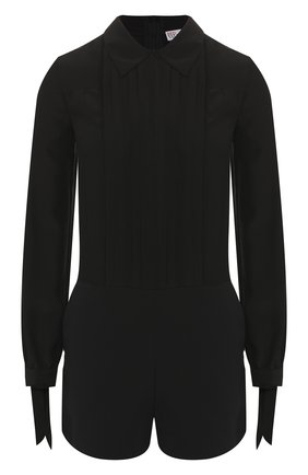 Женский шелковый комбинезон REDVALENTINO черного цвета по цене 59950 руб., арт. SR0VEA65/4KW | Фото 1 Женский шелковый комбинезон REDVALENTINO черного цвета, арт. SR0VEA65/4KW | Фото 1