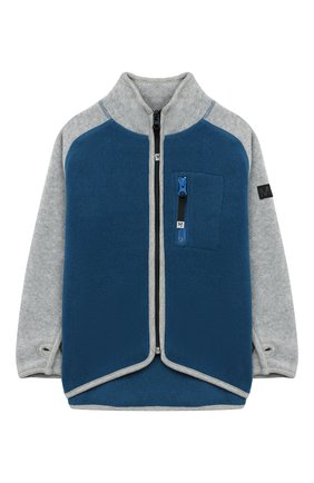 Детский кардиган MOLO синего цвета по цене 8550 руб., арт. 5W19L201 | Фото 1 Детский кардиган MOLO синего цвета, арт. 5W19L201 | Фото 1