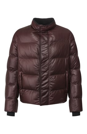 Мужская кожаная куртка BRIONI бордового цвета по цене 651000 руб., арт. PUE60L/08720 | Фото 1 Мужская кожаная куртка BRIONI бордового цвета, арт. PUE60L/08720 | Фото 1 (Длина (верхняя одежда): Короткие; Статус проверки: Проверено, Проверена категория; Рукава: Длинные; Материал подклада: Синтетический материал; Принт: Без принта; Мужское Кросс-КТ: Кожа и замша, Верхняя одежда, пуховик-короткий; Кросс-КТ: Куртка, Пуховик; Стили: Кэжуэл; Материал утеплителя: Пух и перо; Материал внешний: Натуральная кожа)