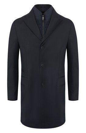 Мужской шерстяное пальто CORNELIANI темно-синего цвета по цене 162000 руб., арт. 841584-9813028/00 | Фото 1 Мужской шерстяное пальто CORNELIANI темно-синего цвета, арт. 841584-9813028/00 | Фото 1 (Материал внешний: Шерсть; Материал подклада: Синтетический материал; Статус проверки: Проверено, Проверена категория; Рукава: Длинные; Мужское Кросс-КТ: Верхняя одежда, пальто-верхняя одежда; Стили: Кэжуэл; Длина (верхняя одежда): До середины бедра)
