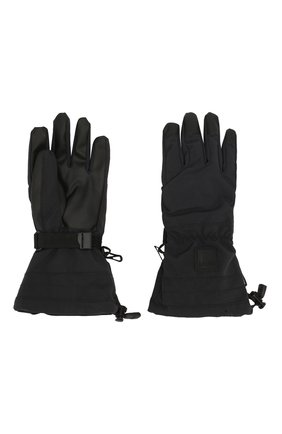 Детские перчатки MOLO черного цвета, арт. 7W19S206 | Фото 2 (Материал: Текстиль, Синтетический материал; Статус проверки: Проверено, Проверена категория)