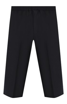 Детские шерстяные брюки GUCCI синего цвета по цене 35150 руб., арт. 586239/XWAEV | Фото 2 Детские шерстяные брюки GUCCI синего цвета, арт. 586239/XWAEV | Фото 2 (Статус проверки: Проверено, Проверена категория; Материал подклада: Купро; Кросс-КТ НВ: Брюки; Ростовка одежда: 12 мес | 80 см, 18 мес | 86 см, 24 мес | 92 см, 36 мес | 98 см, 9 мес | 74 см)