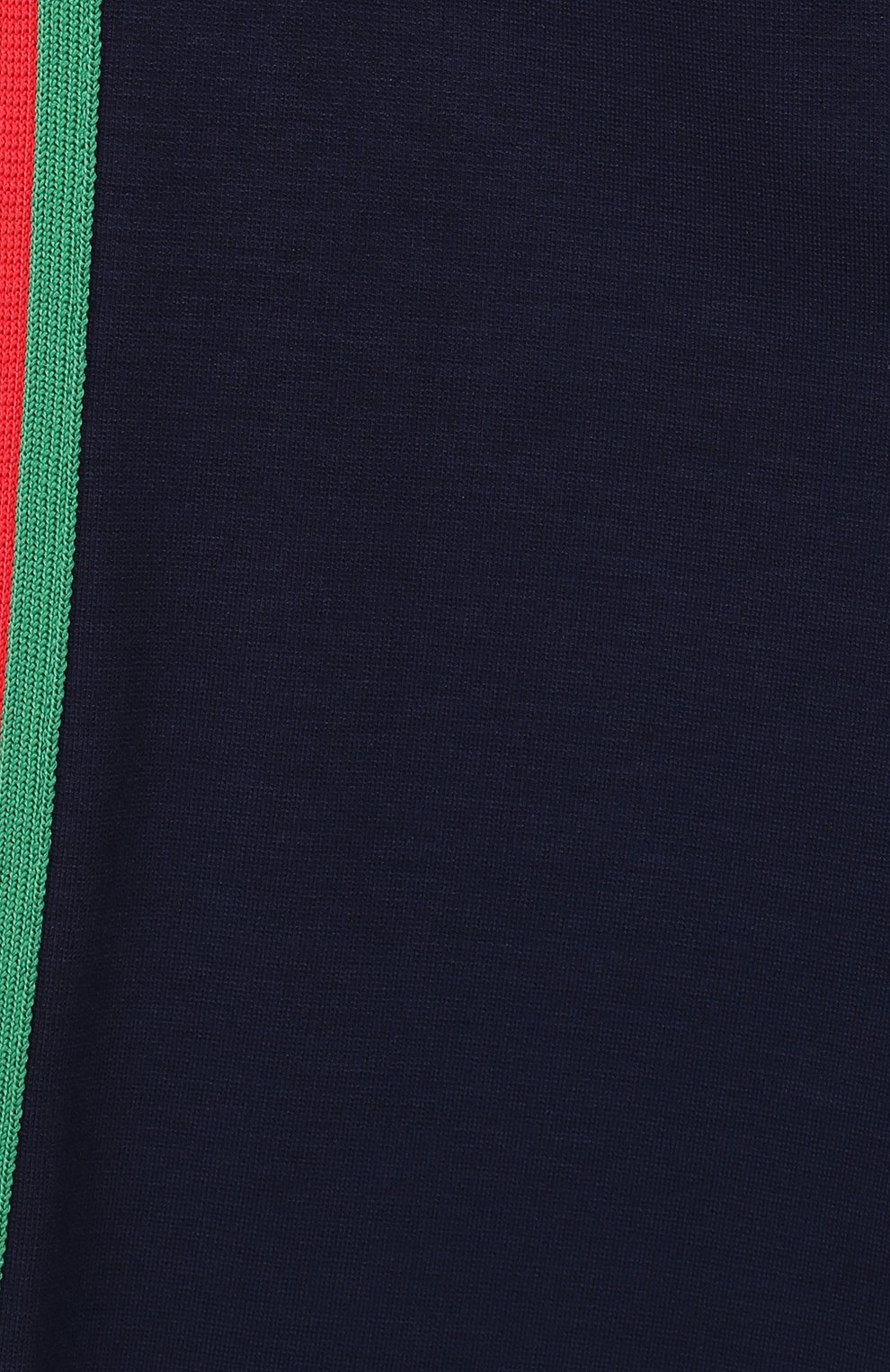 Детские брюки из вискозы GUCCI синего цвета по цене 17350 руб., арт. 578064/XJBEC | Фото 3 Детские брюки из вискозы GUCCI синего цвета, арт. 578064/XJBEC | Фото 3