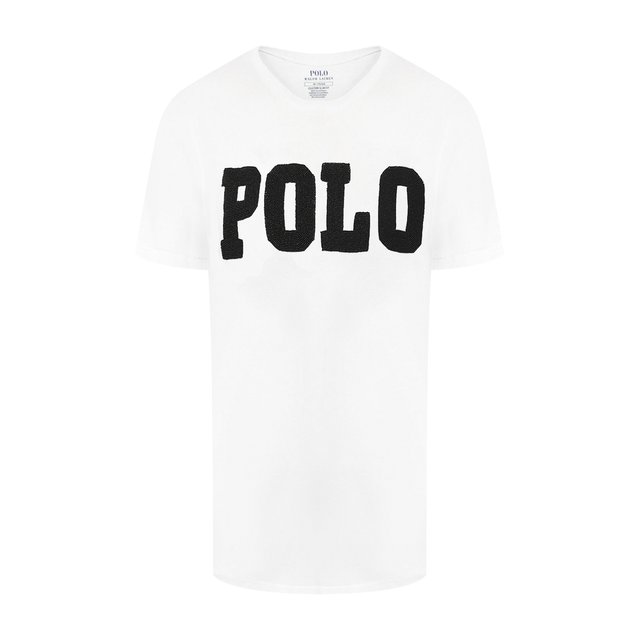 Хлопковая футболка Polo Ralph Lauren 10553471