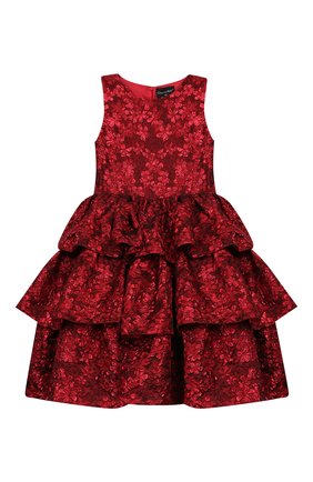 Детское платье OSCAR DE LA RENTA красного цвета по цене 69950 руб., арт. 19FGN604FM | Фото 1 Детское платье OSCAR DE LA RENTA красного цвета, арт. 19FGN604FM | Фото 1 (Материал внешний: Шелк; Рукава: Без рукавов, Короткие; Девочки Кросс-КТ: Платье-одежда; Статус проверки: Проверена категория; Случай: Вечерний; Ростовка одежда: 10 - 11 лет | 140 - 146см, 12 лет | 152 см)