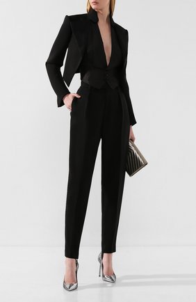 Женский жакет RALPH LAUREN черного цвета по цене 174500 руб., арт. 290772223 | Фото 2 Женский жакет RALPH LAUREN черного цвета, арт. 290772223 | Фото 2