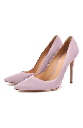 Замшевые туфли Gianvito 105 | Фото №1 Замшевые туфли Gianvito 105 | Фото №1
