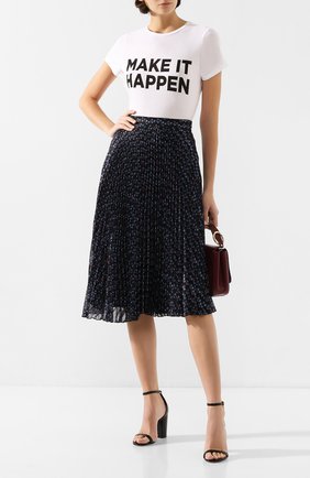 Женская футболка ALICE + OLIVIA белого цвета по цене 10600 руб., арт. CD906W04004 | Фото 2 Женская футболка ALICE + OLIVIA белого цвета, арт. CD906W04004 | Фото 2