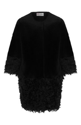 Женская меховое пальто REDVALENTINO черного цвета по цене 199500 руб., арт. SR0FA00F/4LC | Фото 1 Женская меховое пальто REDVALENTINO черного цвета, арт. SR0FA00F/4LC | Фото 1