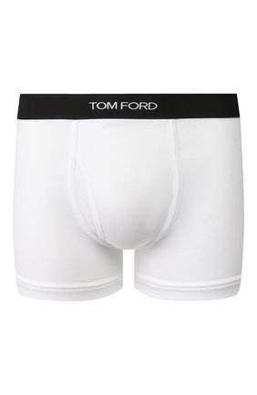 Мужские хлопковые боксеры TOM FORD белого цвета по цене 6520 руб., арт. T4LC30040 | Фото 1 Мужские хлопковые боксеры TOM FORD белого цвета, арт. T4LC30040 | Фото 1
