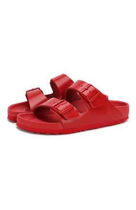 Кожаные шлепанцы Valentino Garavani x Birkenstock | Фото №1 Кожаные шлепанцы Valentino Garavani x Birkenstock | Фото №1