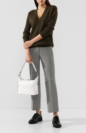 Женская сумка TOD'S X ALBER ELBAZ белого цвета по цене 103500 руб., арт. XBWELBS0100XPA | Фото 2 Женская сумка TOD'S X ALBER ELBAZ белого цвета, арт. XBWELBS0100XPA | Фото 2