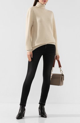 Женская кашемировая водолазка EXTREME CASHMERE бежевого цвета по цене 33750 руб., арт. 057/BE ALL | Фото 2 Женская кашемировая водолазка EXTREME CASHMERE бежевого цвета, арт. 057/BE ALL | Фото 2