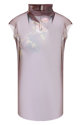 Женская шелковый топ DRIES VAN NOTEN коричневого цвета по цене 42950 руб., арт. 192-10739-8136 | Фото 1 Женская шелковый топ DRIES VAN NOTEN коричневого цвета, арт. 192-10739-8136 | Фото 1