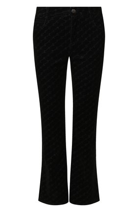 Женские расклешенные джинсы STELLA MCCARTNEY черного цвета по цене 29400 руб., арт. 475508/SNH01 | Фото 1 Женские расклешенные джинсы STELLA MCCARTNEY черного цвета, арт. 475508/SNH01 | Фото 1