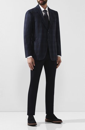 Мужская хлопковая сорочка KITON белого цвета по цене 39950 руб., арт. UMCNERH0702101 | Фото 2 Мужская хлопковая сорочка KITON белого цвета, арт. UMCNERH0702101 | Фото 2