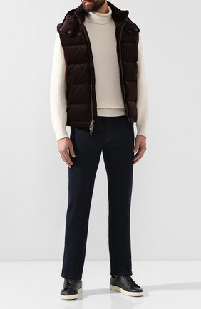 Мужские джинсы BRIONI темно-синего цвета по цене 82950 руб., арт. SPNJ0M/07D19/STELVI0/SMER | Фото 2 Мужские джинсы BRIONI темно-синего цвета, арт. SPNJ0M/07D19/STELVI0/SMER | Фото 2