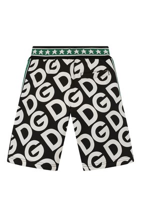 Детские хлопковые шорты DOLCE & GABBANA разноцветного цвета по цене 11350 руб., арт. L4JQD6/G7TXL/2-6 | Фото 2 Детские хлопковые шорты DOLCE & GABBANA разноцветного цвета, арт. L4JQD6/G7TXL/2-6 | Фото 2