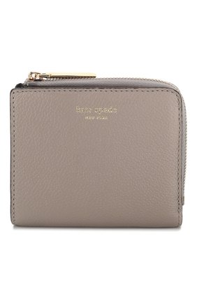 Женские кожаное портмоне margaux KATE SPADE NEW YORK серого цвета по цене 8995 руб., арт. PWRU7160 | Фото 1 Женские кожаное портмоне margaux KATE SPADE NEW YORK серого цвета, арт. PWRU7160 | Фото 1