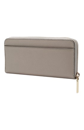 Женские кожаный кошелек margaux KATE SPADE NEW YORK серого цвета по цене 13950 руб., арт. PWRU7771 | Фото 2 Женские кожаный кошелек margaux KATE SPADE NEW YORK серого цвета, арт. PWRU7771 | Фото 2