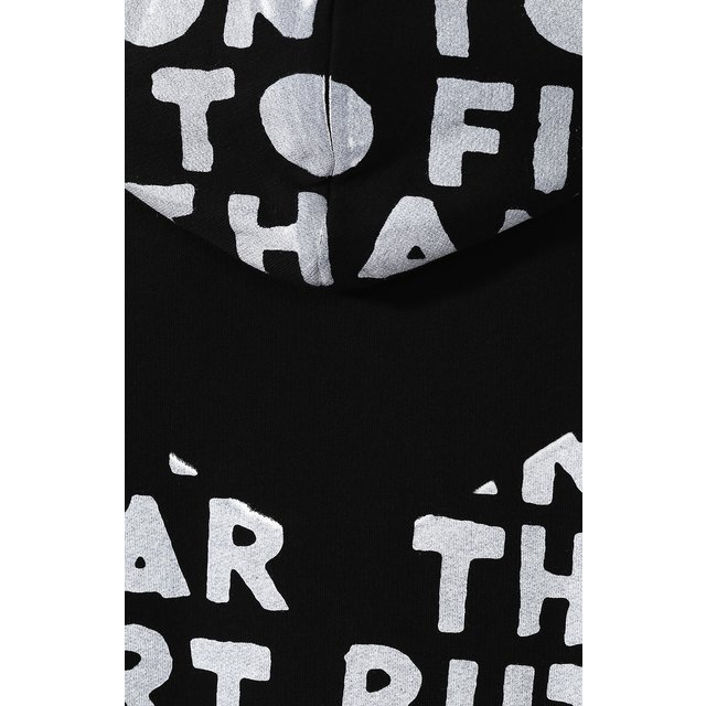 фото Хлопковое худи maison margiela