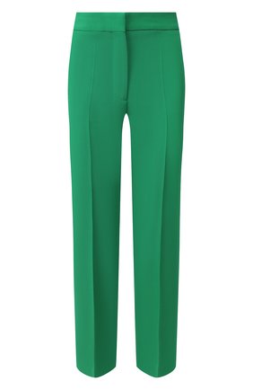 Женские шерстяные брюки STELLA MCCARTNEY зеленого цвета по цене 54250 руб., арт. 529866/SNB42 | Фото 1 Женские шерстяные брюки STELLA MCCARTNEY зеленого цвета, арт. 529866/SNB42 | Фото 1