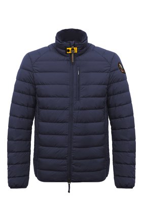 Мужская пуховая куртка ugo PARAJUMPERS темно-синего цвета по цене 36450 руб., арт. SL04/UG0 | Фото 1 Мужская пуховая куртка ugo PARAJUMPERS темно-синего цвета, арт. SL04/UG0 | Фото 1